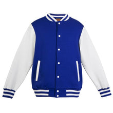 Load image into Gallery viewer, Royal Blue Varsity Jacket - PRE ORDER