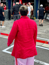 Load image into Gallery viewer, Spill the Red linen Jacket