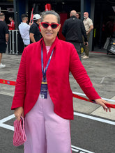 Load image into Gallery viewer, Spill the Red linen Jacket