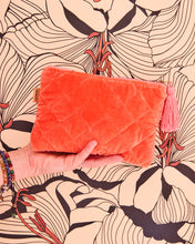 Load image into Gallery viewer, Poppy queen velvet cosmetics purse