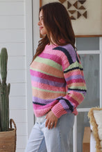 Load image into Gallery viewer, Chloe Stripe Knit Jumper