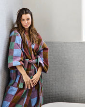 Load image into Gallery viewer, Bondi tartan terry bath robe