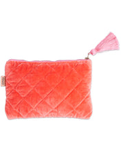 Load image into Gallery viewer, Poppy queen velvet cosmetics purse