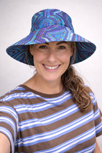 Load image into Gallery viewer, Warlukurlangu Emu Dreaming Broadbrim Hat