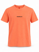 Load image into Gallery viewer, Absolutely not. - Orange Neon Tee
