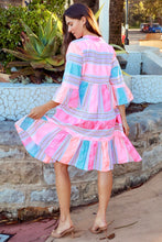 Load image into Gallery viewer, Sunset Sorbet Handloom Dress
