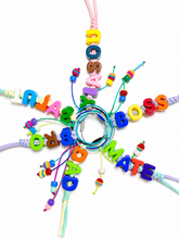 Load image into Gallery viewer, Personalised name charms / keyring / lanyards