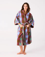 Load image into Gallery viewer, Bondi tartan terry bath robe