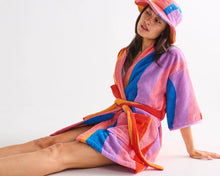 Load image into Gallery viewer, Surfs Up Terry Mini Bath Robe