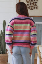 Load image into Gallery viewer, Chloe Stripe Knit Jumper