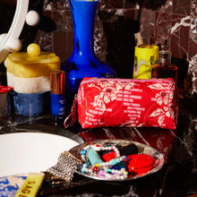 Load image into Gallery viewer, Marta Travel Pouch - Vermillion