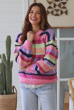 Load image into Gallery viewer, Chloe Stripe Knit Jumper