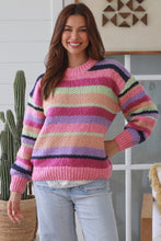 Load image into Gallery viewer, Chloe Stripe Knit Jumper