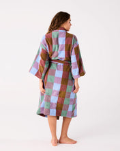 Load image into Gallery viewer, Bondi tartan terry bath robe