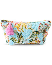 Load image into Gallery viewer, Somerset blue velvet toiletry bag