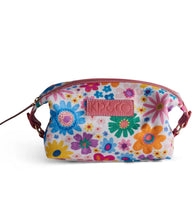 Load image into Gallery viewer, RAINBOW FLOWERS TOILETRY BAG