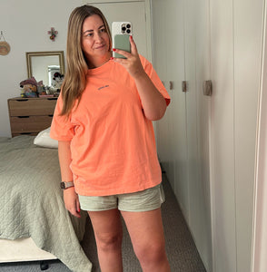 Off duty. - Orange Neon Tee