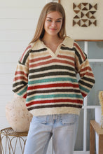Load image into Gallery viewer, Indie stripe Knit