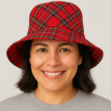 Load image into Gallery viewer, Tartan Broadbrim Hat