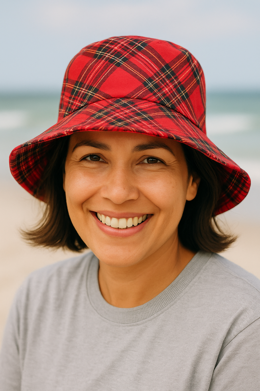 Tartan Broadbrim Hat