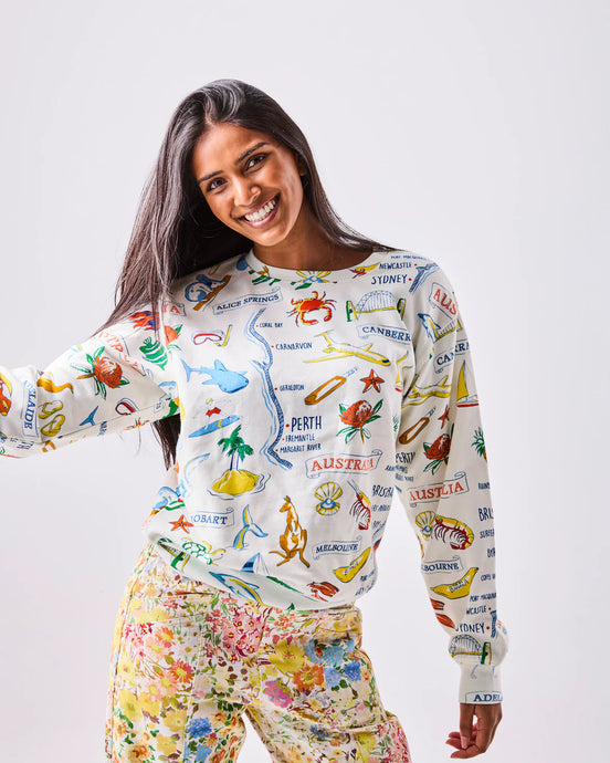 Aussie Road Trip Sweater