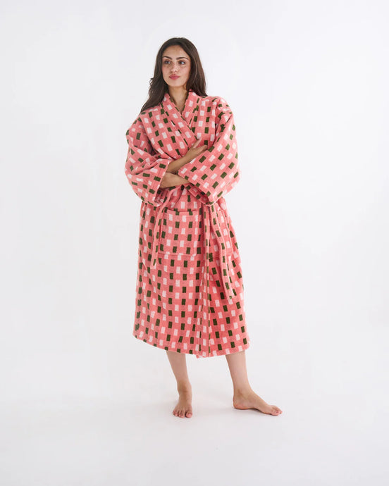 Speckle Terry Bath Robe