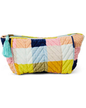 Load image into Gallery viewer, FLORIDA TARTAN VELVET TOILETRY BAG