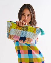 Load image into Gallery viewer, FLORIDA TARTAN VELVET TOILETRY BAG