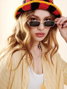 Britt Retro Metal Frame Sunglasses