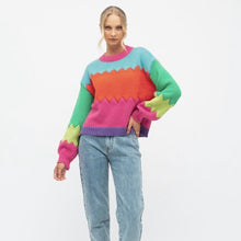 Load image into Gallery viewer, Jemima Colourful Knit Jumper