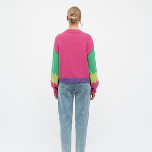 Jemima Colourful Knit Jumper