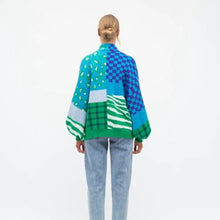 Load image into Gallery viewer, Jen Patchwork Print Cardigan