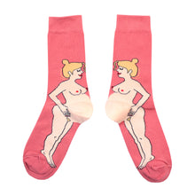 Load image into Gallery viewer, Pregnant Woman Socks - Blonde