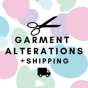 Garment Alterations plus shipping