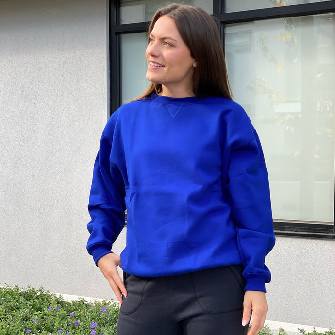 Taylor Sweater Royal Blue - PRE ORDER