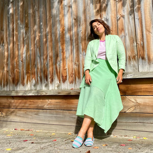 Pistachio Linen Jacket