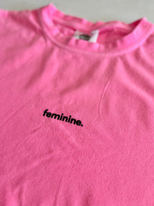 Tommy Tee - Feminine Neon Pink